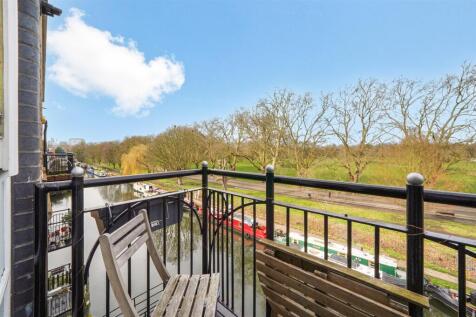 Balcony with canal views