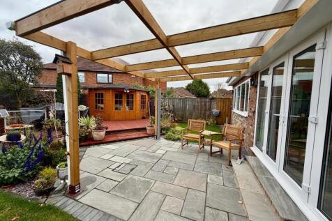 Rear Patio under Pergola