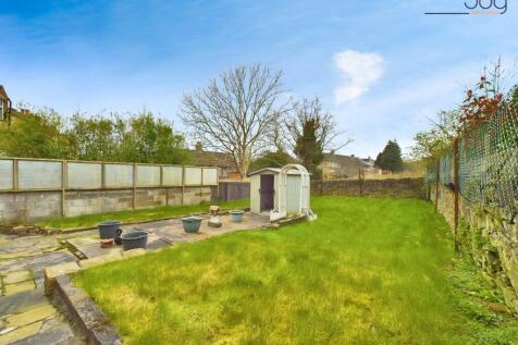 The rear garden