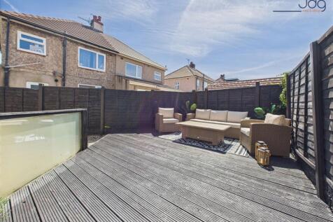 Large decked area