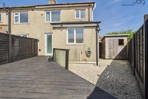 Large decked area and outside storage
