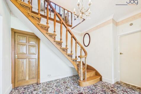 Carved Wooden Staircase