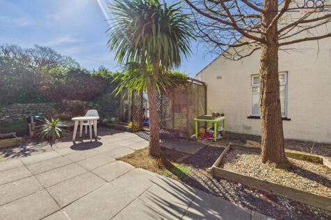 Paved Garden wrapped around the property