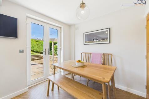 Open Plan Kitchen Diner with twin sets of French doors