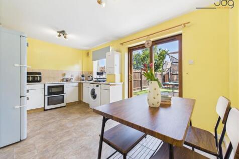 Open plan Kitchen diner with Patio Doors