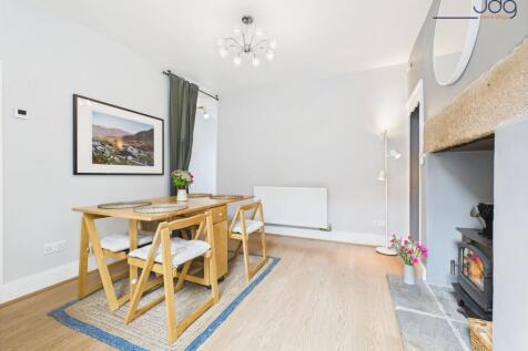Open plan Kitchen Diner with Log Burner