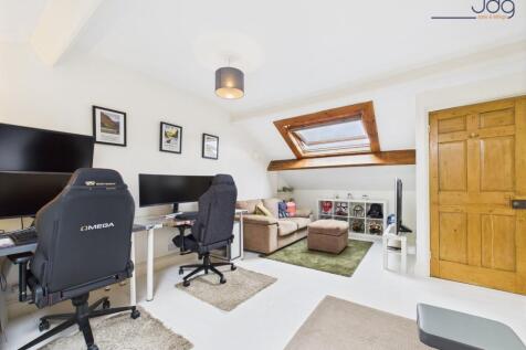 Converted Loft Room with skylights