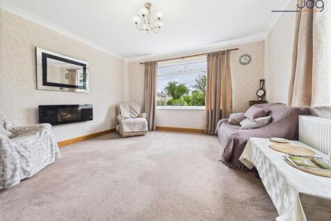 Living Room with electric fire