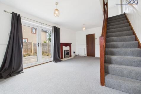 Living Room with patio doors