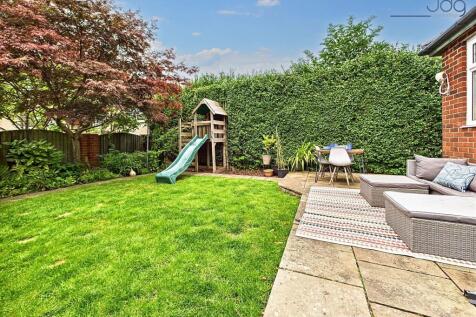 Rear Garden with Flagged Seating Area