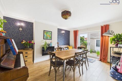 Dining Room with French Doors