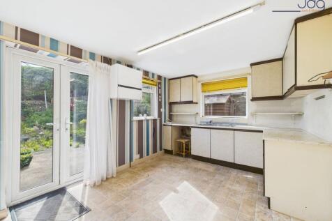 Kitchen with French Doors leading out to the Garden