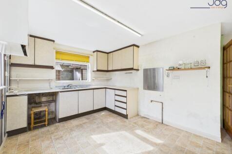Kitchen with French Doors leading out to the Garden
