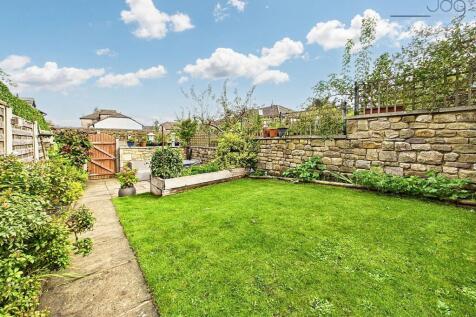 Lawn and Mature Shrubs