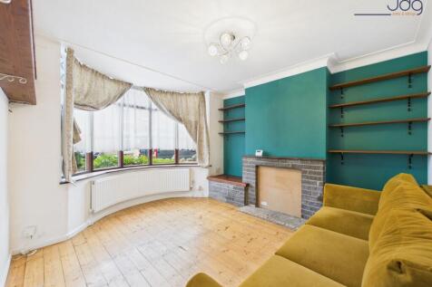 Living Room with Bay Window