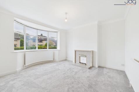 Living Room with Bay Window