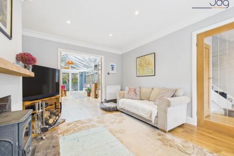 Cosy Open Lounge with Log Burner