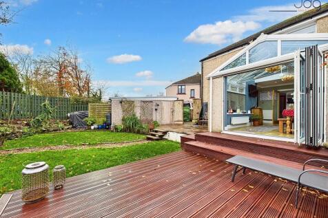 Bi-folding doors opening out to the spacious garden