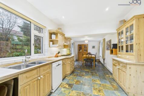 Open Plan Kitchen Diner with access to the rear garden