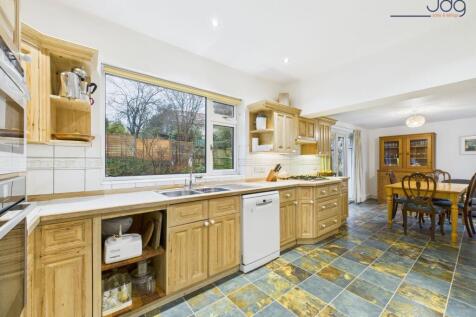 Open Plan Kitchen Diner with access to the rear garden