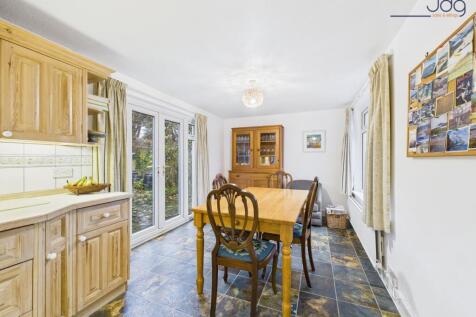 Open Plan Kitchen Diner with access to the rear garden