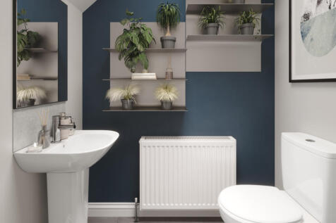 Downstairs Cloakroom CGI