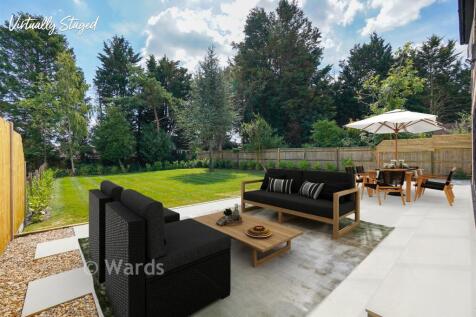 Rear Garden Staged