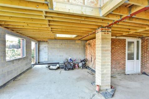 Unfinished Rear Extension