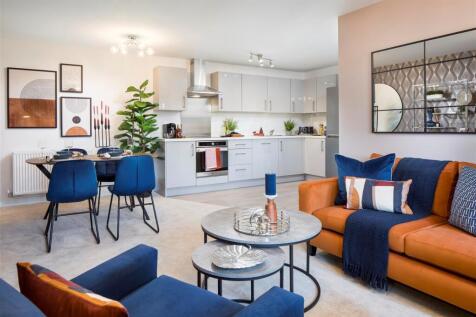 Lounge Kitchen Diner Show Home