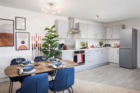 Lounge Kitchen Diner Show Home