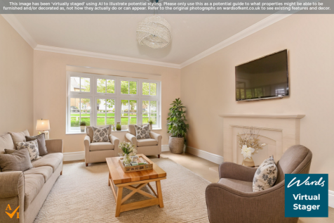 Lounge - Virtually Staged