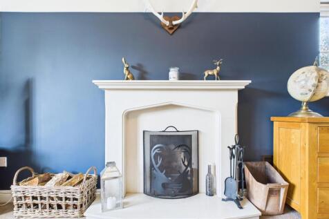 Fireplace in Living Room