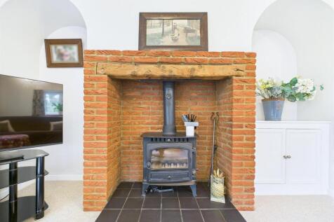 Fireplace.