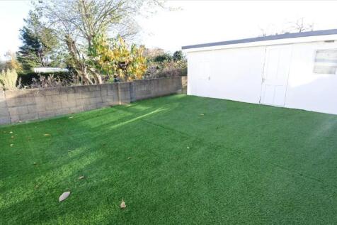 Private rear garden
