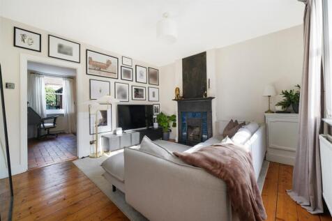 Period fireplace in reception room
