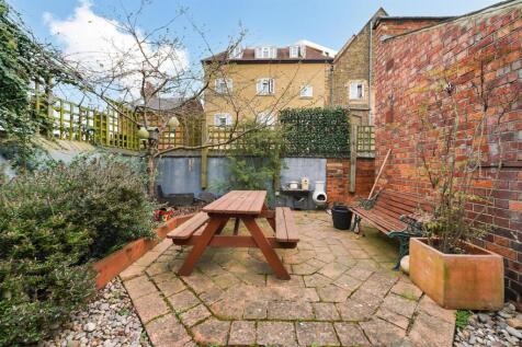 Beautiful rear English garden