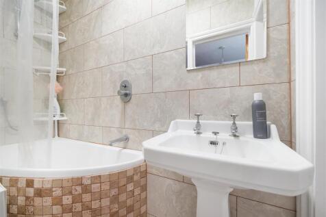 Modern fitted bathroom and W.C