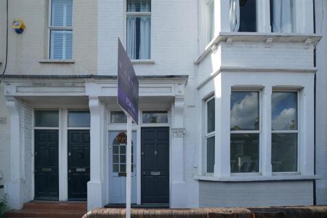 Exterior of building and street view