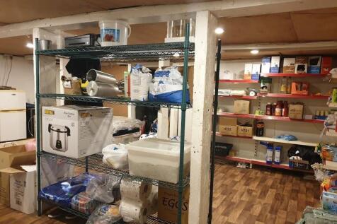 Basement storage