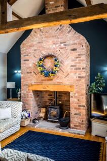 Feature fireplace
