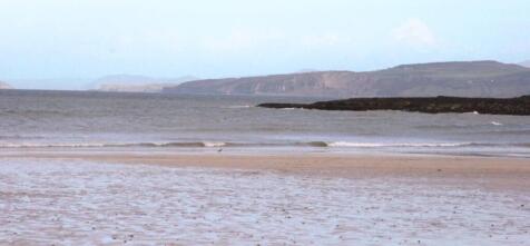 Beach when walk down field.jpg