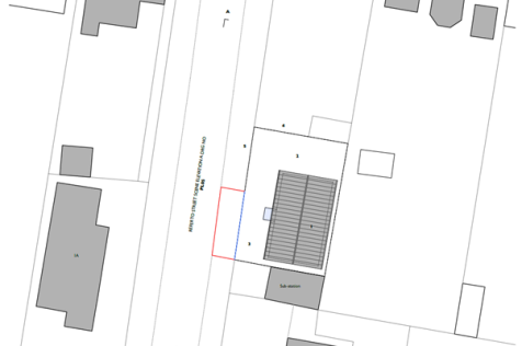Site plan as proposed PL3
