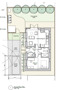 Floor plan as proposed PL4