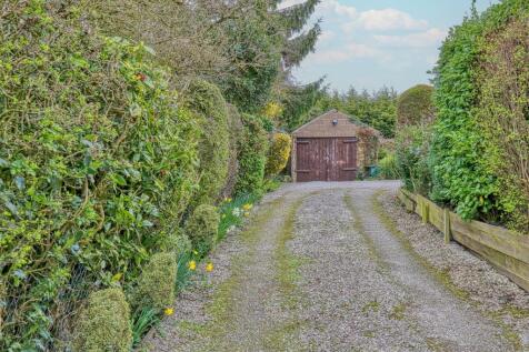 garage and driveway