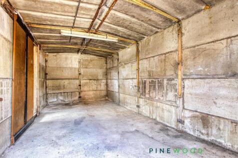rear garden - shed/store