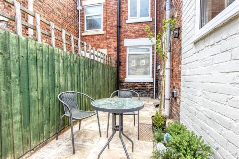 Rear patio.