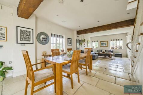 Open plan living dining kitchen
