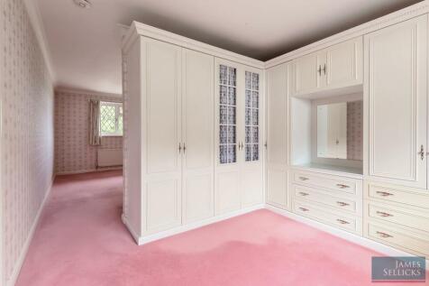 Master bedroom dressing area