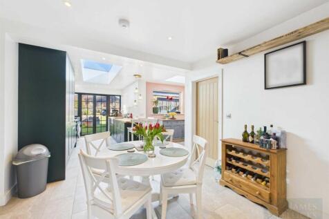 Open plan living dining kitchen