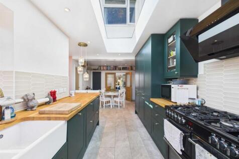 Open plan living dining kitchen